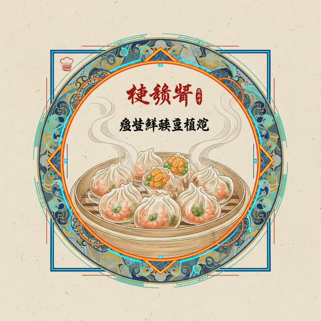 陳師傅 - 瑤柱鮮蝦豆苗餃