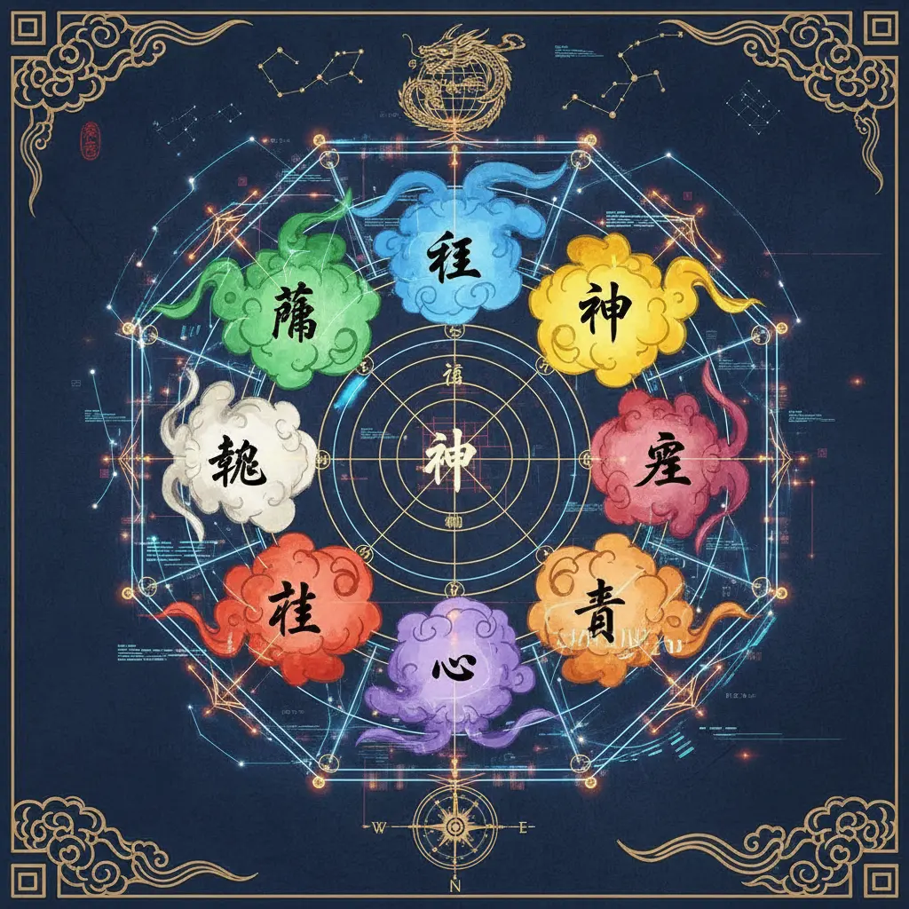 奇門遁甲 - 九星