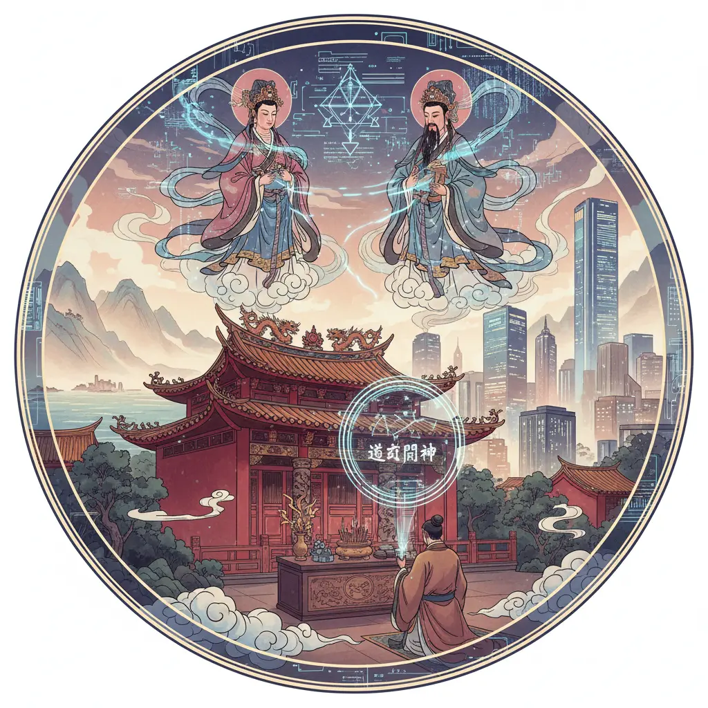 道教問神 - 東港鎮海宮