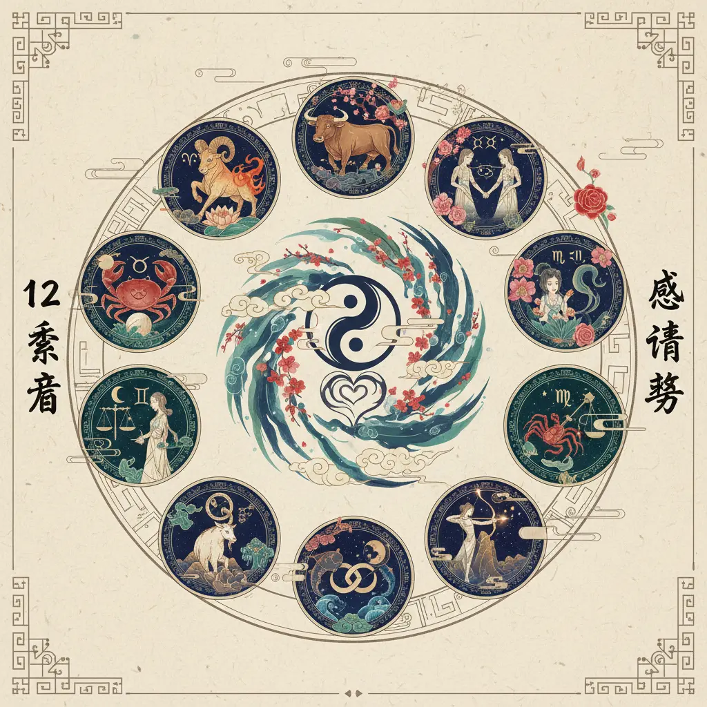 感情運勢 - 12星座