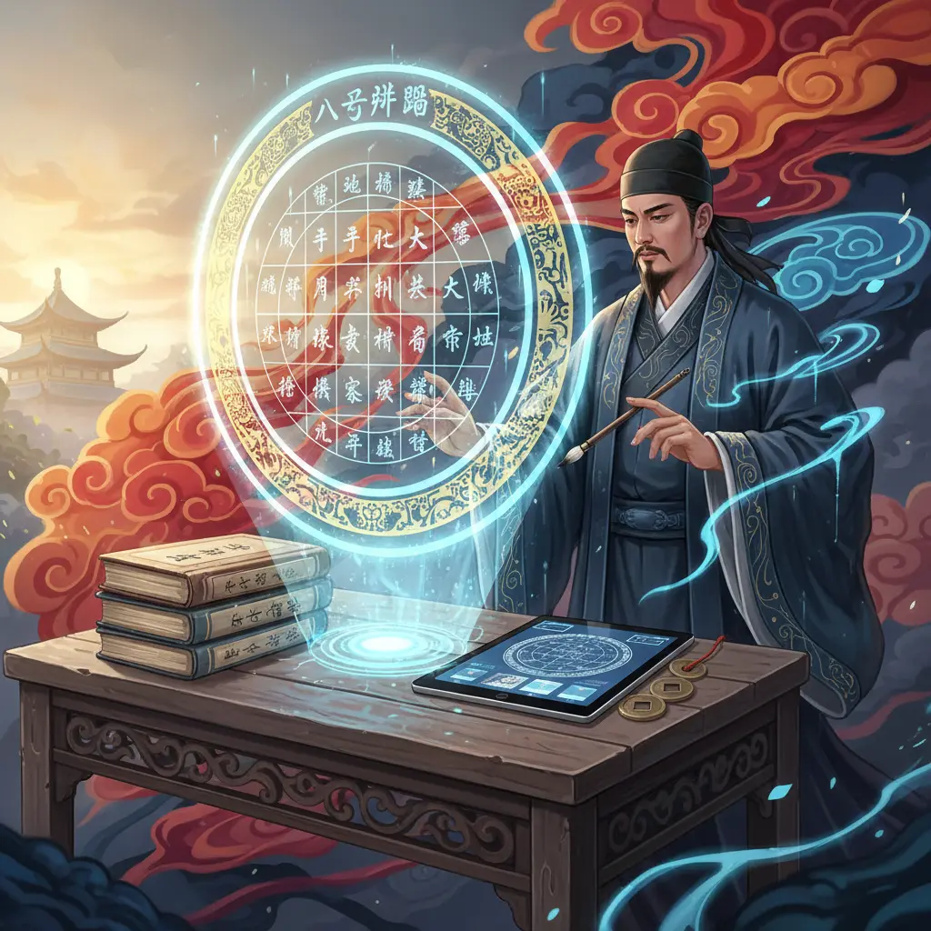 八字命理 - 八字排盤