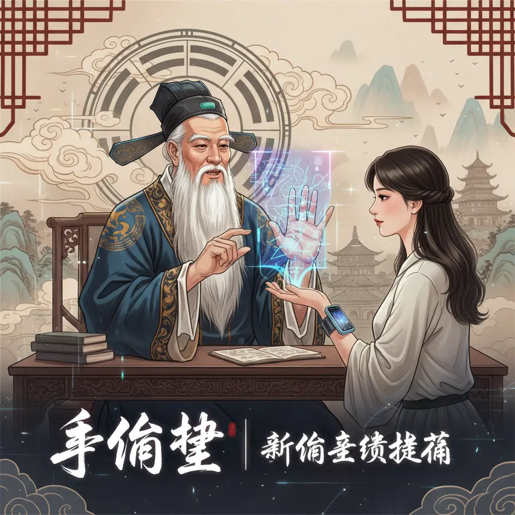 算命師傅推薦 - 手相學