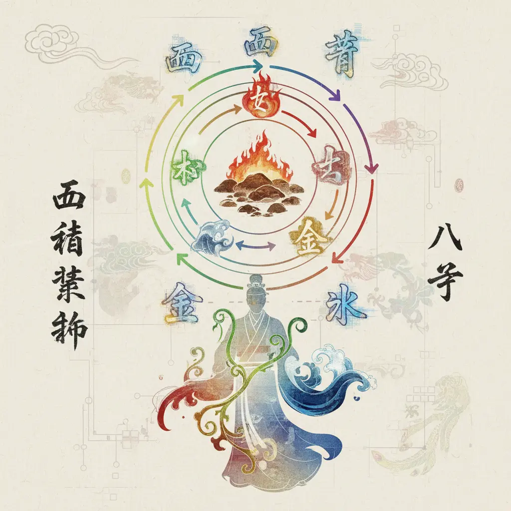 八字 - 五行結構