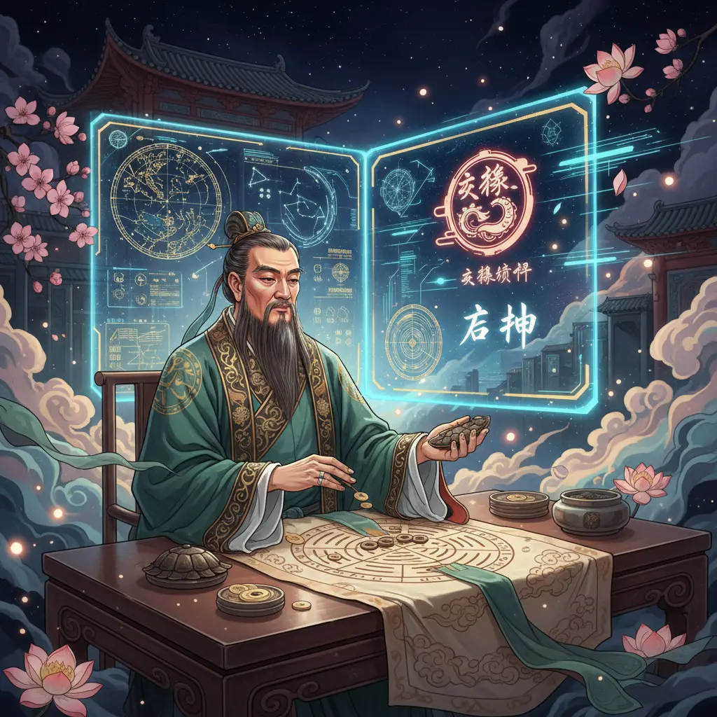 玄燊師傅 - 占卜