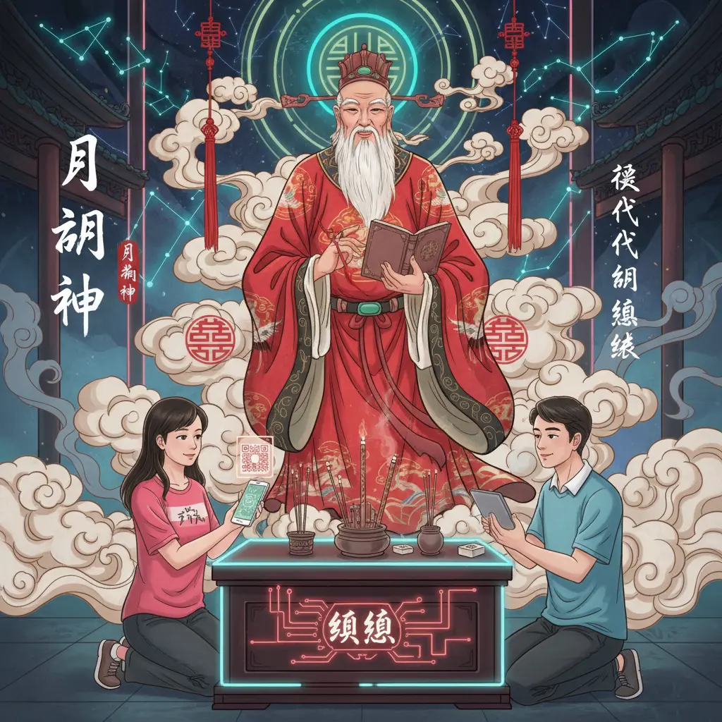 道教問神 - 月老